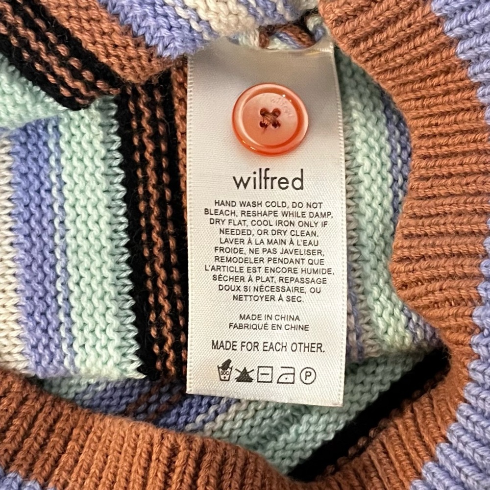 Aritzia Wilfred Sweater Canterbury Cardigan Medium - Picture 5 of 11
